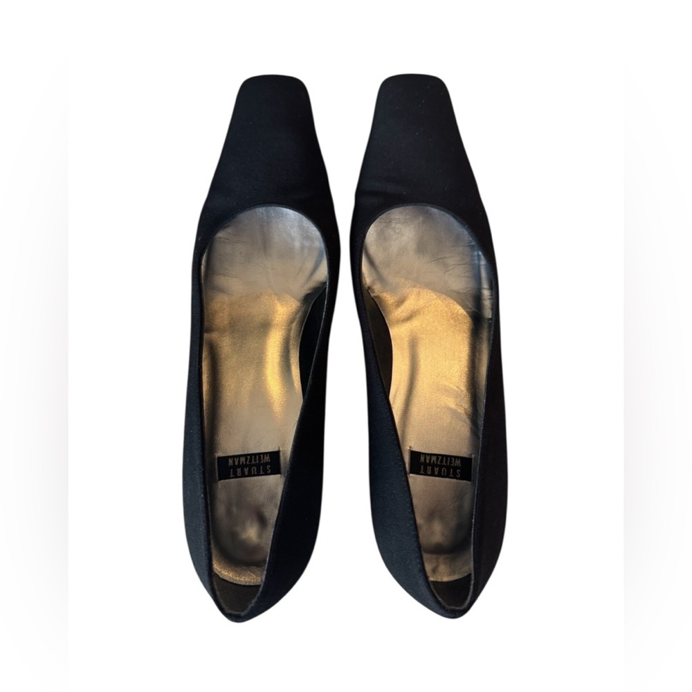 Stuart Weitzman Vintage Classic Black Pumps - Picture 3 of 7
